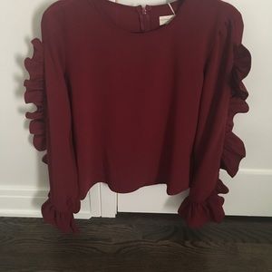 New w tags Rachel Parcel blouse